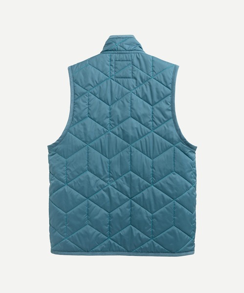 LAVENHAM（ラベンハム） ベスト ジレ LAVENSTER CUBE QUILT MICKFIELD