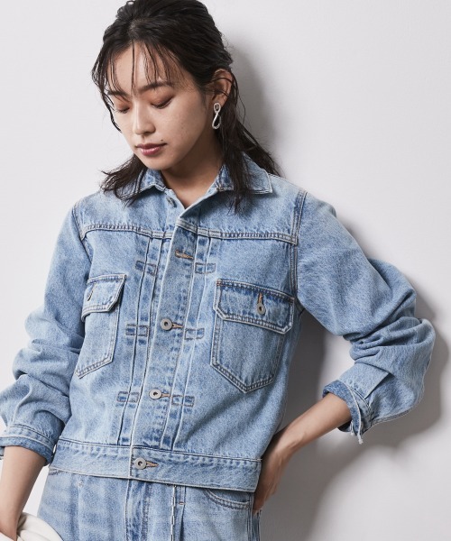 CHIC STYLE（シックスタイル） デニムジャケット gジャン 綿100