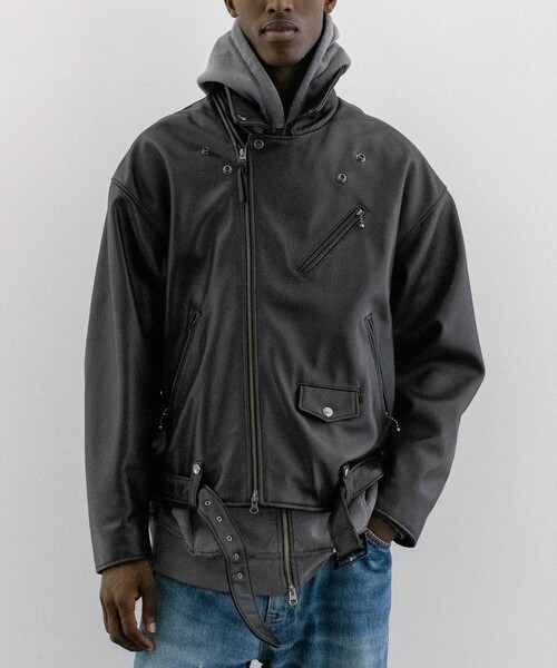 monkey time BEAUTY＆YOUTH UNITED ARROWS 革ジャン ライダース