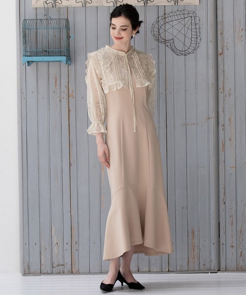 DRESS+（ドレスプラス） アンサンブル ワンピース ボレロ セット