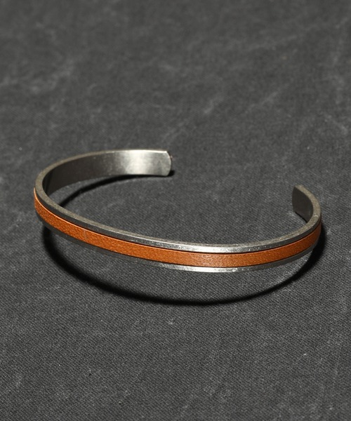 SABLE CLUTCH（セーブルクラッチ） バングル A.SILVER RAIL BANGLE - M