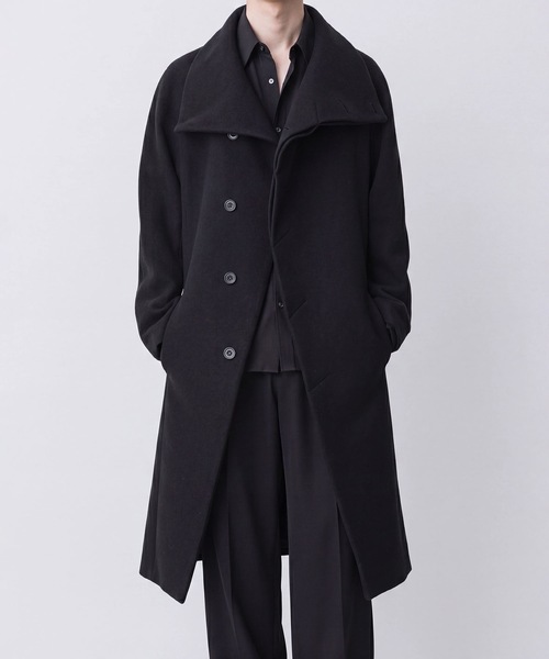 ATO（アトウ） ステンカラーコート コート ENGLAND LAMB MELTON STAND