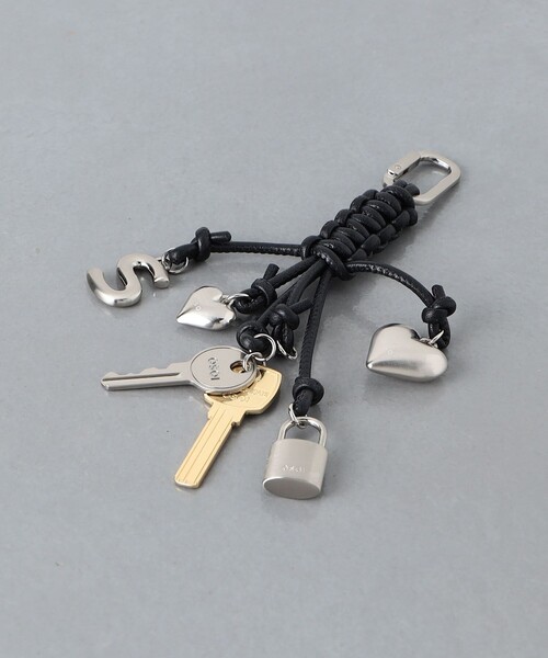 キーホルダー 「別注」「OSOI」ロープ キーリング BLACK : ZOZOTOWN