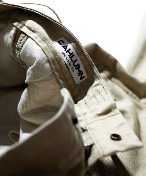 CAHLUMN（カウラム） チノパン Magazine Pocket Chino Pant/マガジン