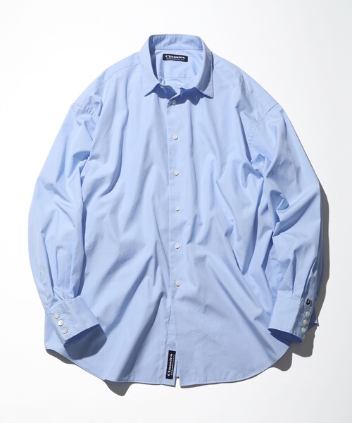 CAHLUMN（カウラム） シャツ Magazine Pocket Wide Spread Collar