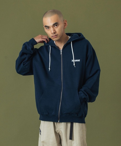 XLARGE（エクストラ ラージ） パーカー STANDARD LOGO ZIP HOODED