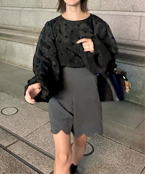 ST.ROONEY（セントルーニー） パンツ スカラップショートパンツ「S