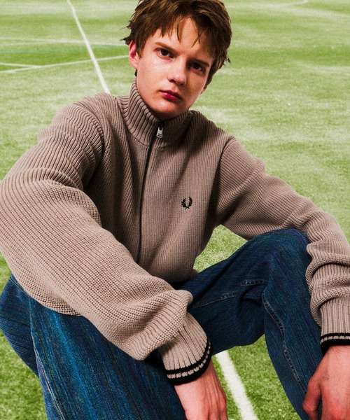 FRED PERRY（フレッドペリー） ニット セーター 別注 ハイネック