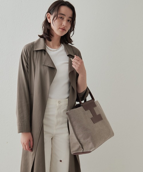 IACUCCI（イアクッチ） トートバッグ ソルベット L CANVAS/CERVO