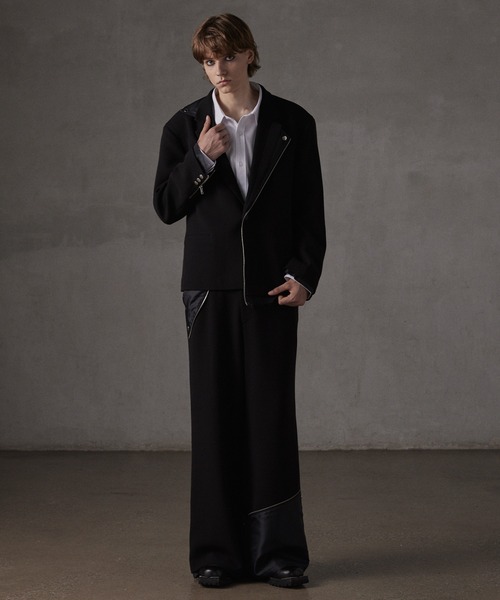 GRANCY スラックス 「GRANCY」Reverse LayeredDesign Slacks