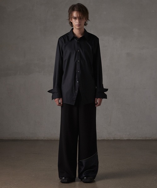 GRANCY スラックス 「GRANCY」Reverse LayeredDesign Slacks