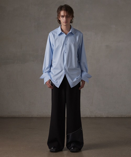 GRANCY スラックス 「GRANCY」Reverse LayeredDesign Slacks