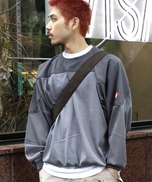 WISM（ウィズム） tシャツ C.E / シーイー cavempt MESH TRACK CREW