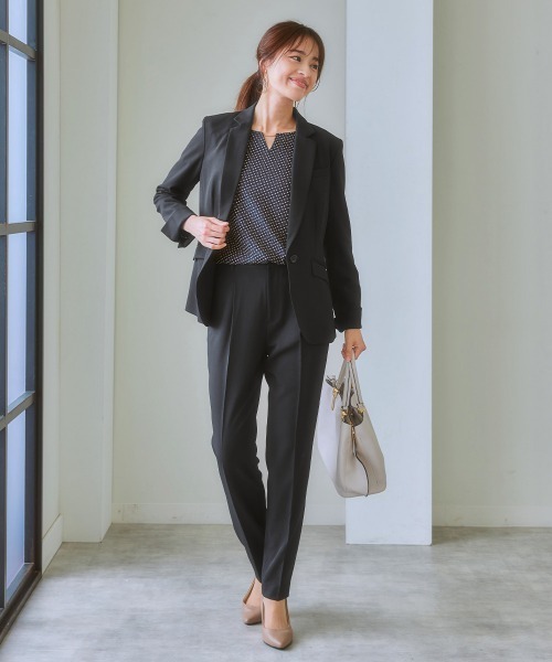7days Life Styling スーツ 「セットアップ対応・洗える」テーラード
