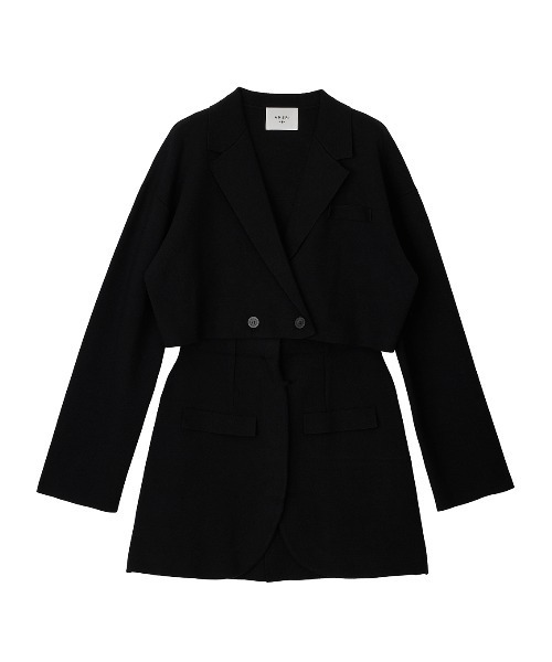 Ameri（アメリ） コート アウター JACKET SEPARATE KNIT TOP