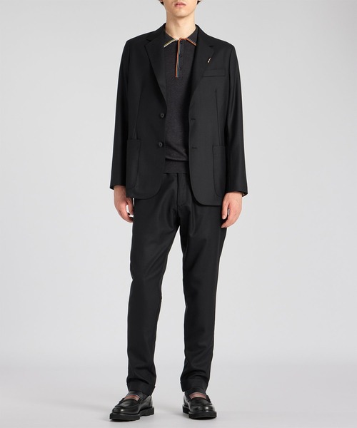 Paul Smith（ポール・スミス） パンツ ソリッドウール ストレッチ