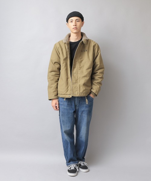 WAIPER.inc ジャケット ミリタリージャケット U.S.NAVY N-1 デッキ
