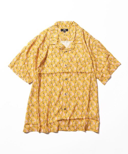 STUSSY（ステューシー） シャツ PAISLEY TEARS SHIRT 開襟シャツ