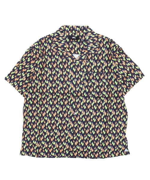 STUSSY（ステューシー） シャツ PAISLEY TEARS SHIRT 開襟シャツ