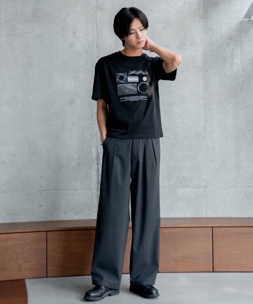 SINSS スラックス Gurkha stripe slacks / グルカストライプスラックス