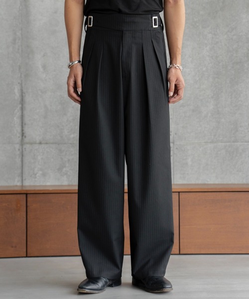 SINSS スラックス Gurkha stripe slacks / グルカストライプスラックス