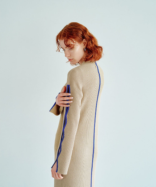 EMMA LIMBER（エマリンバー） ワンピース Bicolor Rib Knit Onepiece