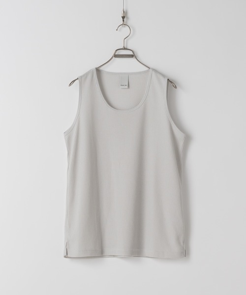 Casper John（キャスパージョン） タンクトップ Waffle layered tank