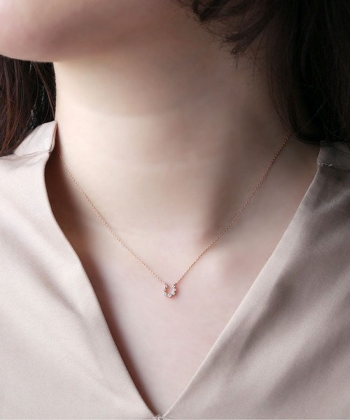 VENDOME AOYAMA（ヴァンドーム青山） ネックレス K10 ダイヤモンド