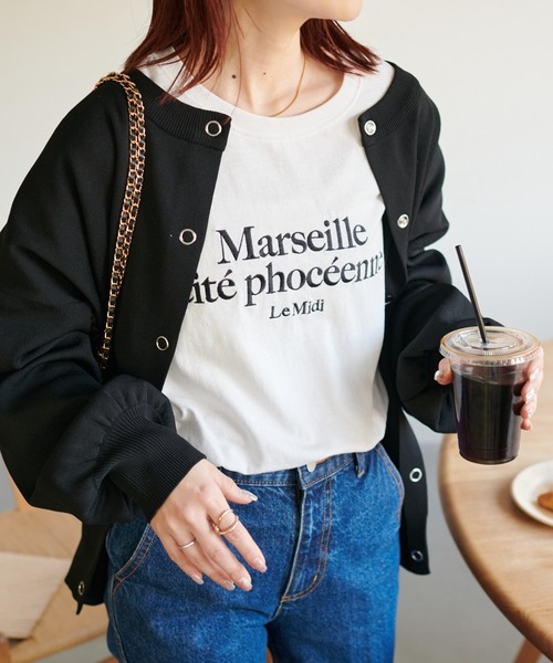 Discoat（ディスコート） tシャツ 「WEB限定」エンブロイダリーロゴ