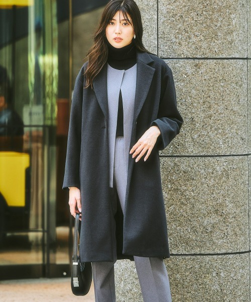 7days Life Styling セットアップ 「洗える・ストレッチ」ウール調ノー