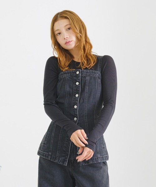 Levi's（リーバイス） ベスト ジレ テーラード ビスチェ レディース