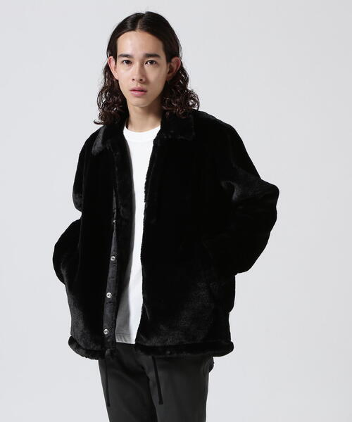 LUSOR ブルゾン アウター LUSOR（ルーソル）ECO FUR COACH JKT エコ