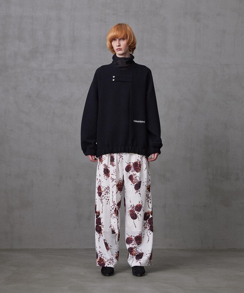 SHAREEF（シャリーフ） パンツ ZAKURO PATTEN WIDE PANTS メンズ