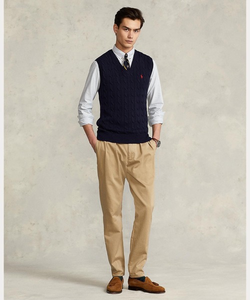 POLO RALPH LAUREN（ポロ・ラルフローレン） ベスト ジレ ケーブル