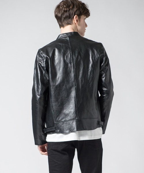 BUFFALO BOBS（バッファローボブズ） 革ジャン ライダース SILVER
