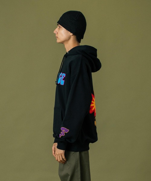 XLARGE（エクストラ ラージ） パーカー FLOWER PULLOVER HOODED SWEAT