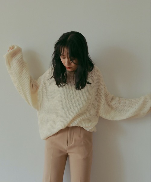ニット セーター モヘアミックスニット レディース : ZOZOTOWN Yahoo