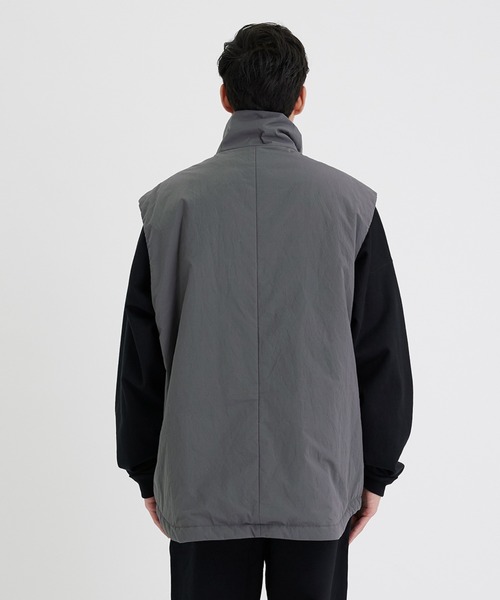 ATON（エイトン） ベスト ジレ 「ATON/エイトン」TECHNO COTTON PADDED