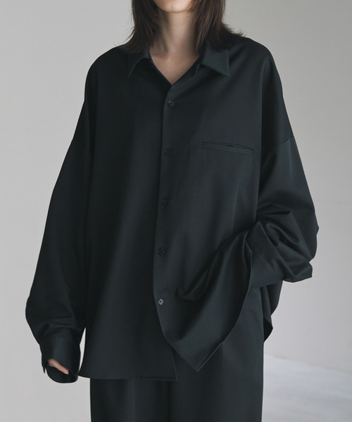 cussil（クシル） シャツ 「cussil/クシル」TRストレッチルーズ