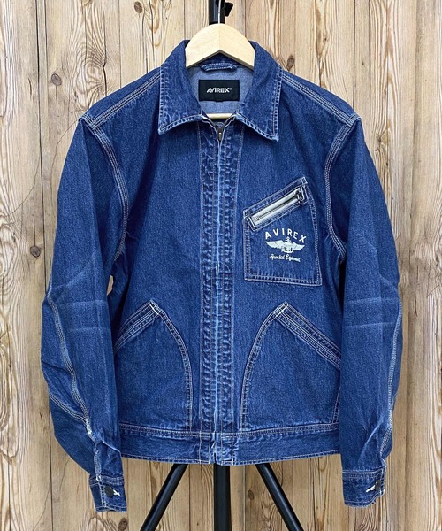 AVIREX（アヴィレックス） デニムジャケット gジャン DENIM WORK JKT