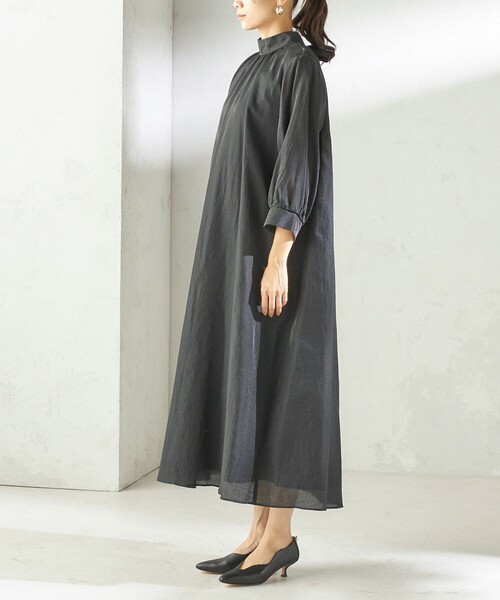 ships little black ワンピース 「SHIPS別注」kaene:2WAY ボウタイ