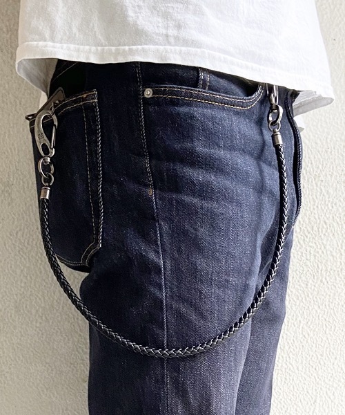 JAM HOME MADE（ジャムホームメイド） ウォレットチェーン 牛革 レザー