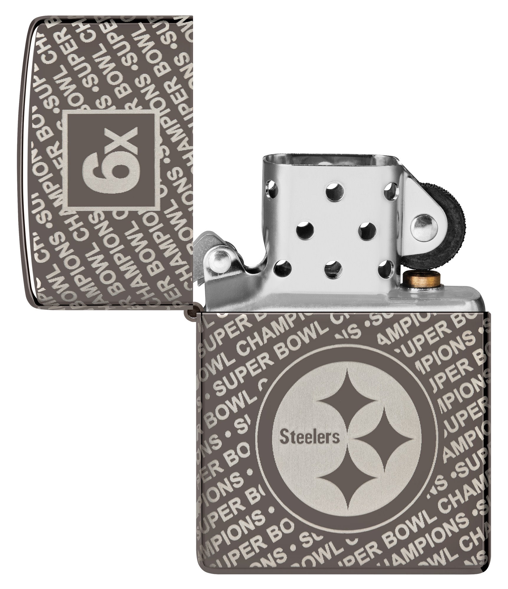 Super Bowl Champions Collectible - Pittsburgh Steelers Black Blue