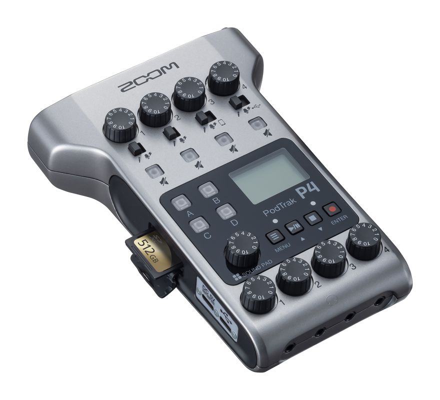 PodTrak P4 | ZOOM