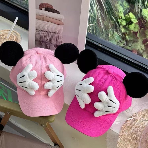 Qoo10] キャップ レディース 深め ディズニーミ
