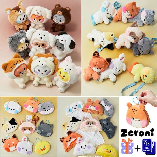 Qoo10] ライン・フレンズ 【LINE FRIENDS 正規品】ZE