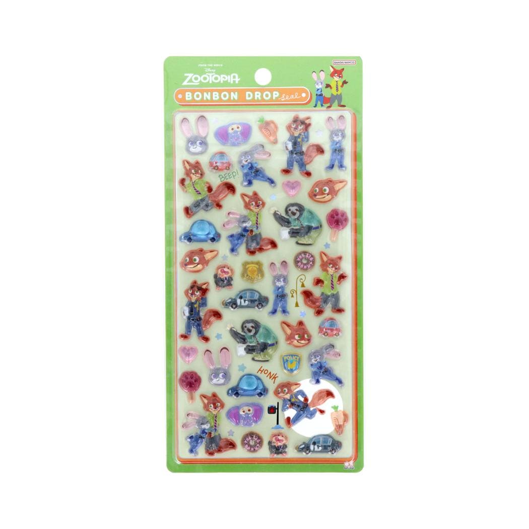 Qoo10] ディズニー ズートピア シールシート ボンボンドロッ : 文具