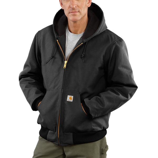 Carhartt-Men's J140 Loose Fit Firm Duck Insulated Flannel-Lined