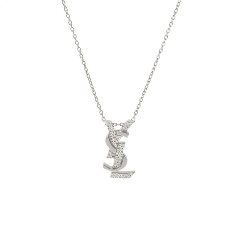 イヴサンローランロゴ レディース ネックレス YVES SAINT LAURENT 中古