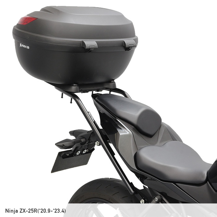 Ninja ZX-25R ZX-4R SE ZX-4RR リアキャリア＋リアボックスセット50L